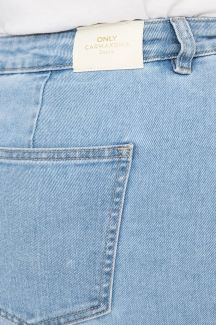 Denim skirt ONLY CARMAKOMA 15324767-Light-Blue