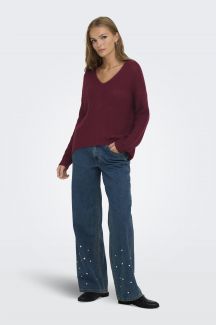 Sweater JACQUELINE DE YONG 15208245-Cabernet-WBP