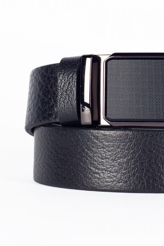 Leather belt BLK JEANS 984335-202-101-BLACK