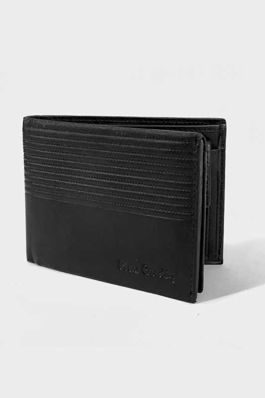 Leather belt PIERRE CARDIN PC-02-GG10-NERO