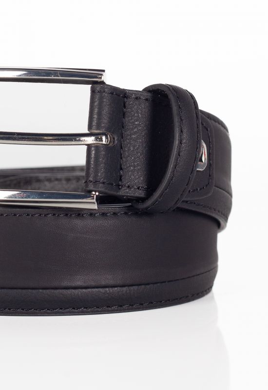 Leather belt PIERRE CARDIN PC-3340-GG23-NERO