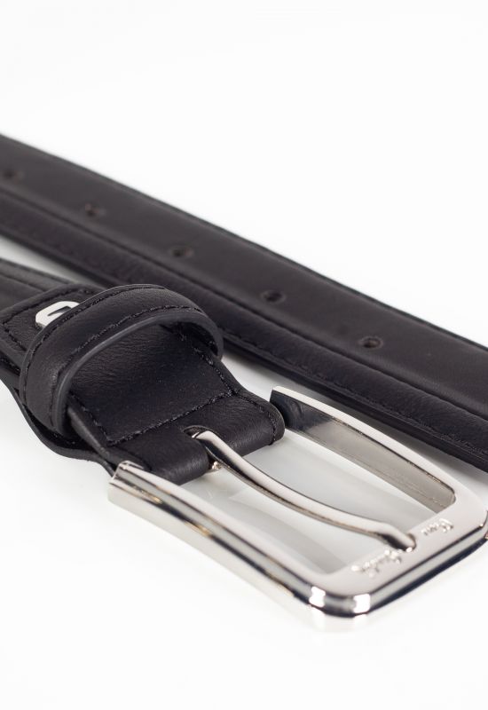 Leather belt PIERRE CARDIN PC-3340-GG23-NERO