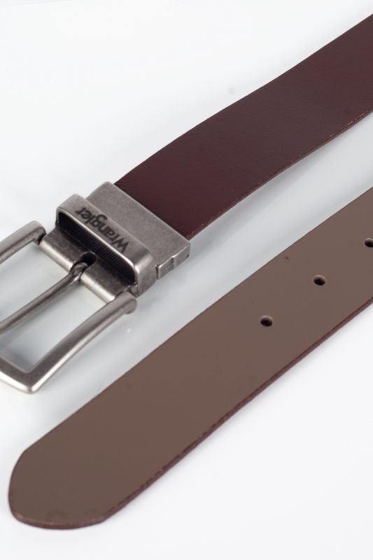 Leather belt WRANGLER 112352687