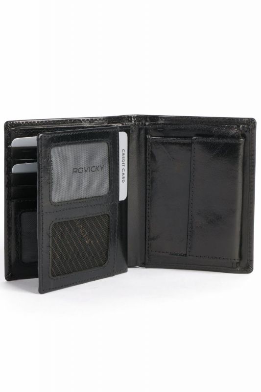 Wallet ROVICKY PC-106-BAR-BLACK