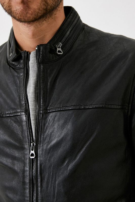 Leather jacket GIPSY 1201-0454-Black