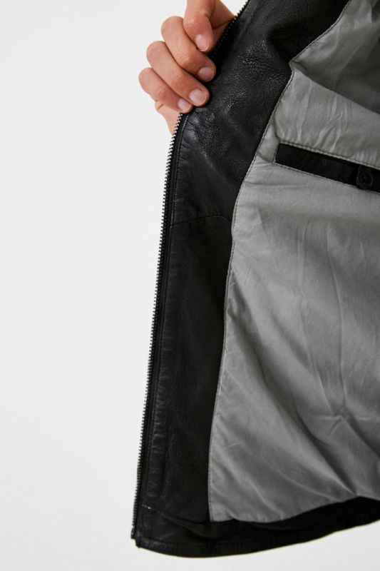 Leather jacket GIPSY 1201-0454-Black