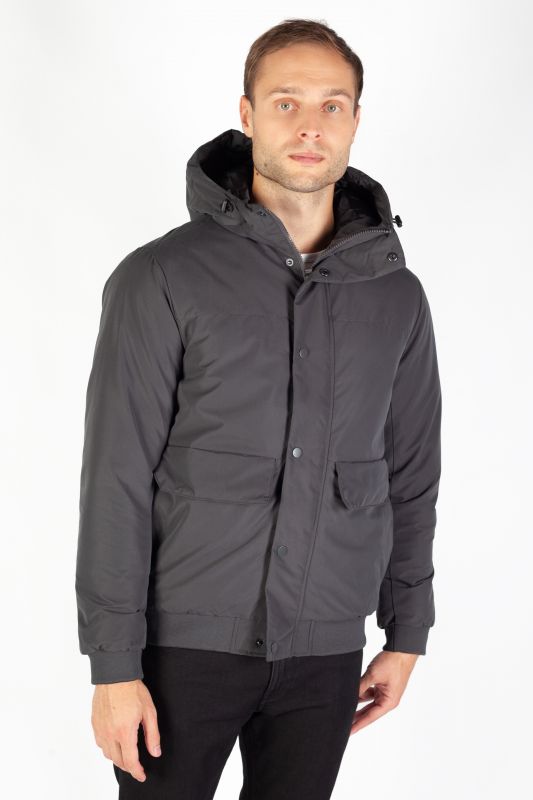 Winter jacket JACK & JONES 12236023-Asphalt