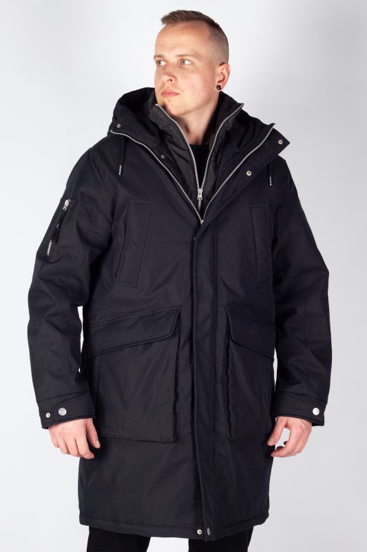 Winter jacket JACK & JONES 12282949-Black