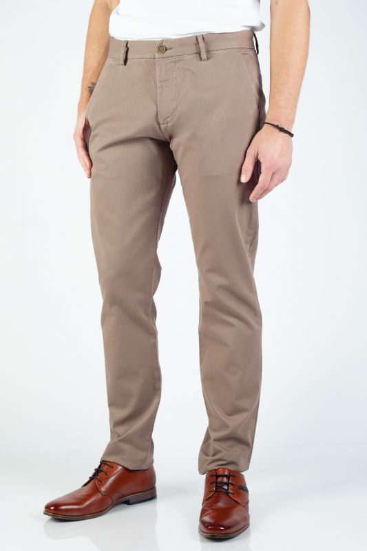 Casual trousers FRAPPOLI 1007-MILANO-DARK-OLIVE