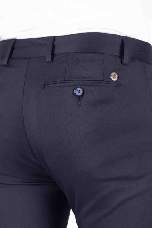 Casual trousers FRAPPOLI 1342-JAMES-K-LACIVERT