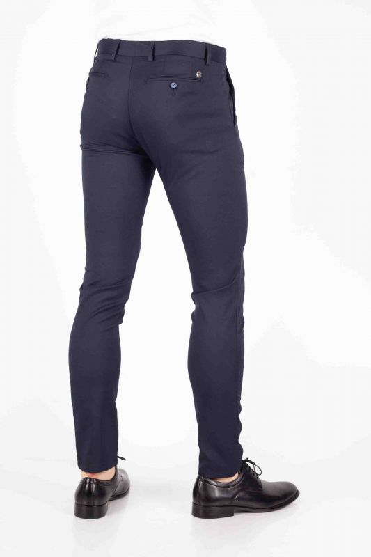 Casual trousers FRAPPOLI 1342-JAMES-K-LACIVERT