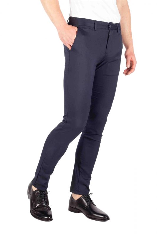 Casual trousers FRAPPOLI 1342-JAMES-K-LACIVERT