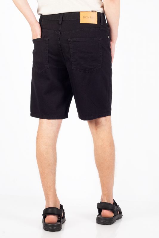 Denim shorts ONLY & SONS 22032930-Black