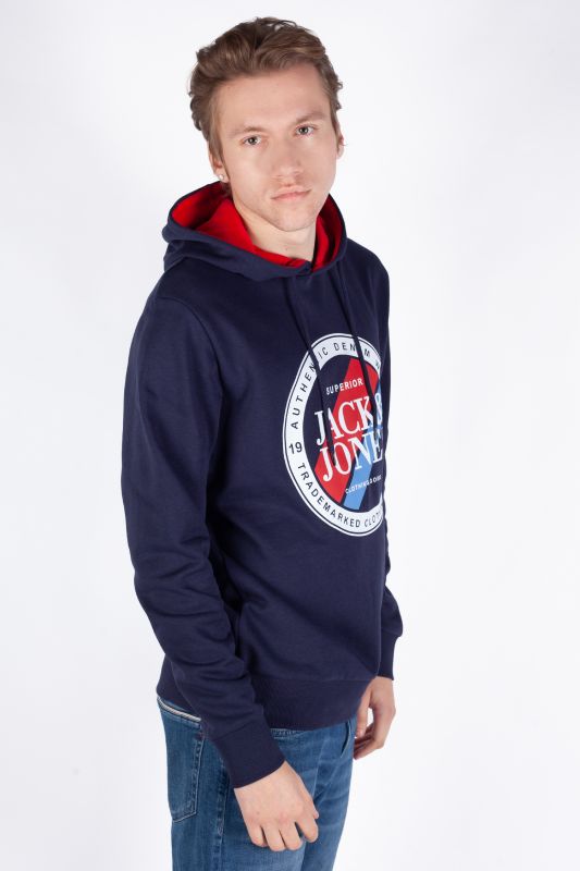 Hoodie JACK & JONES 12250266-Navy-Blazer