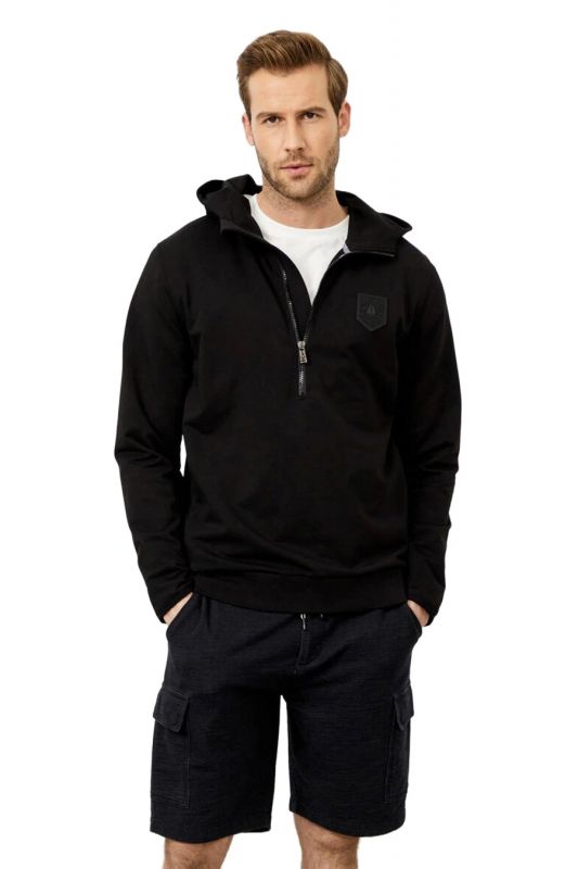 Hoodie XINT 300265-SIYAH