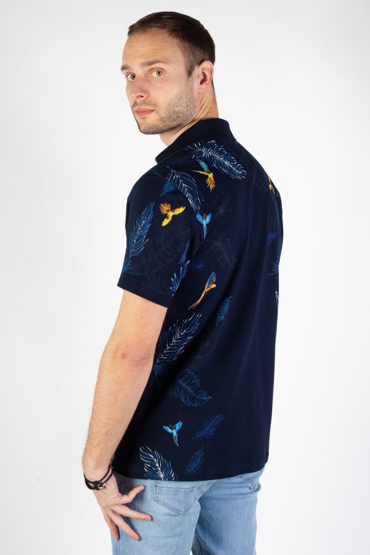 Polo shirt MCL 39551-LACIVERT