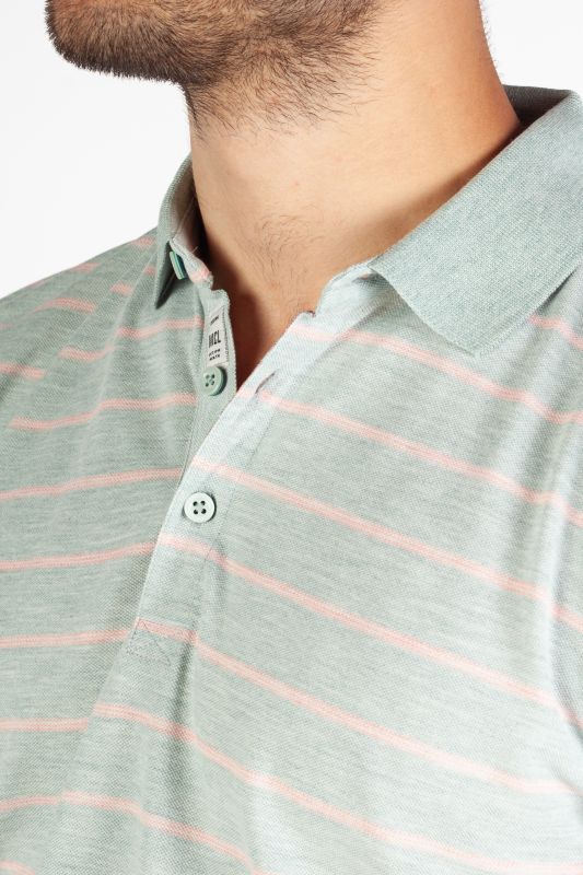 Polo shirt MCL 39576-MINT-MELANJ