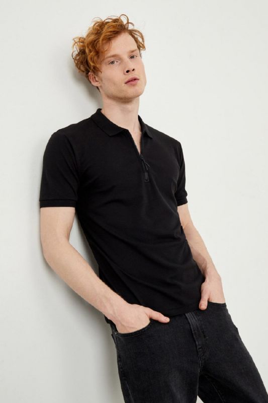 Polo shirt XINT 501926-SIYAH