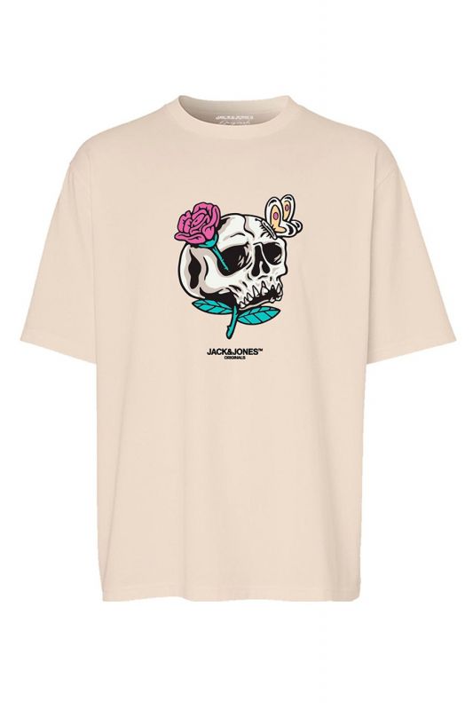 T-shirt JACK & JONES 12255651-Buttercream