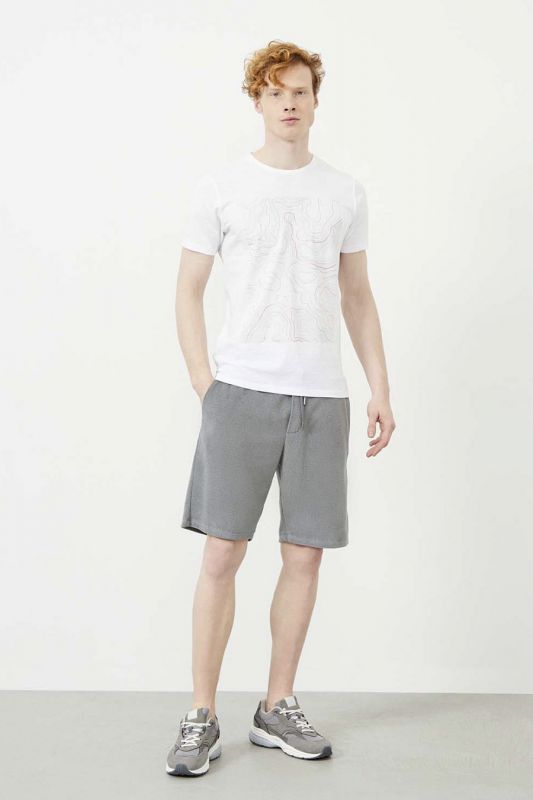 T-shirt XINT 501845-BEYAZ