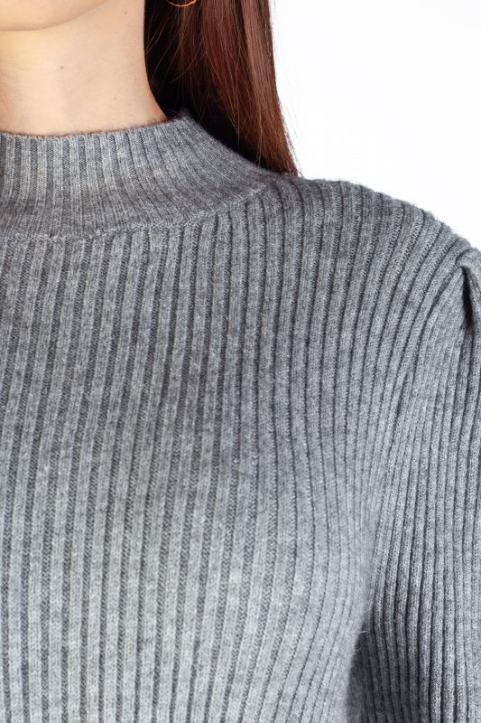 Knitted dress ONLY 15315390-Medium-Grey