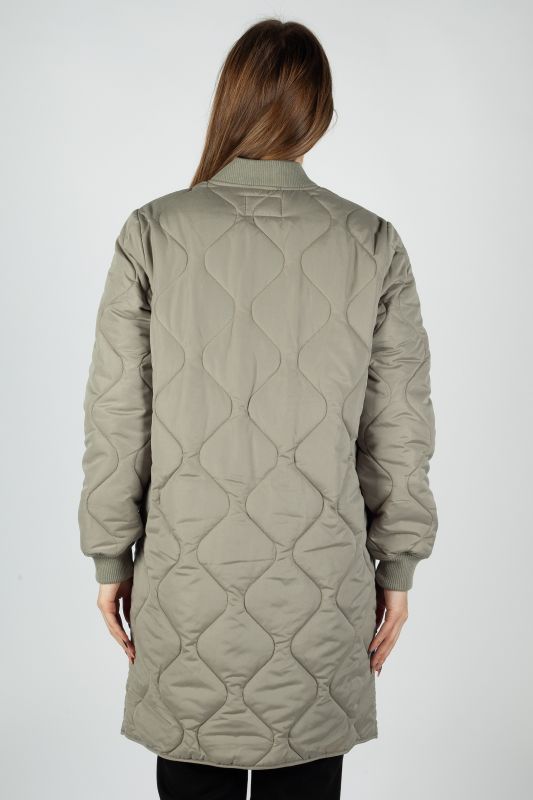 Coat JACQUELINE DE YONG 15328306-Vetiver-FF