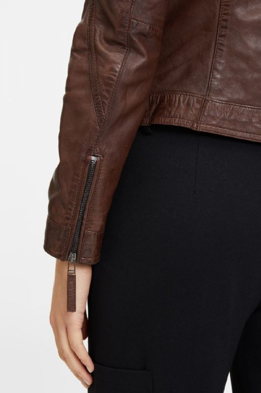 Leather jacket GIPSY 1101-0503-Chestnut