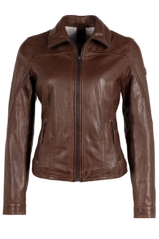 Leather jacket GIPSY 1101-0503-Chestnut