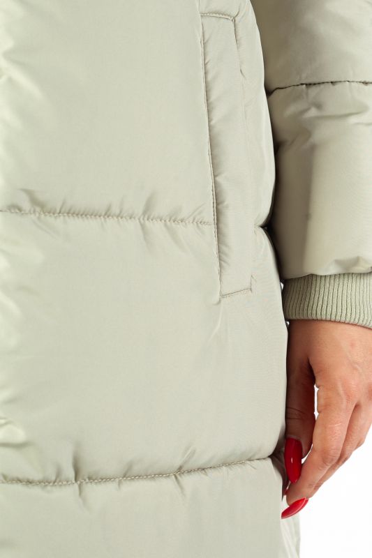 Winter jacket PIECES 17115627-Swamp