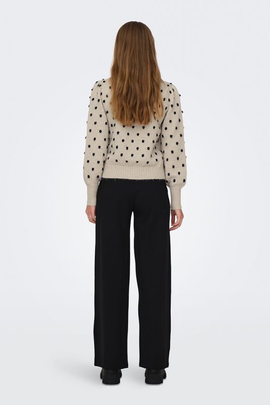 Sweater JACQUELINE DE YONG 15304813-Cement-BLACK