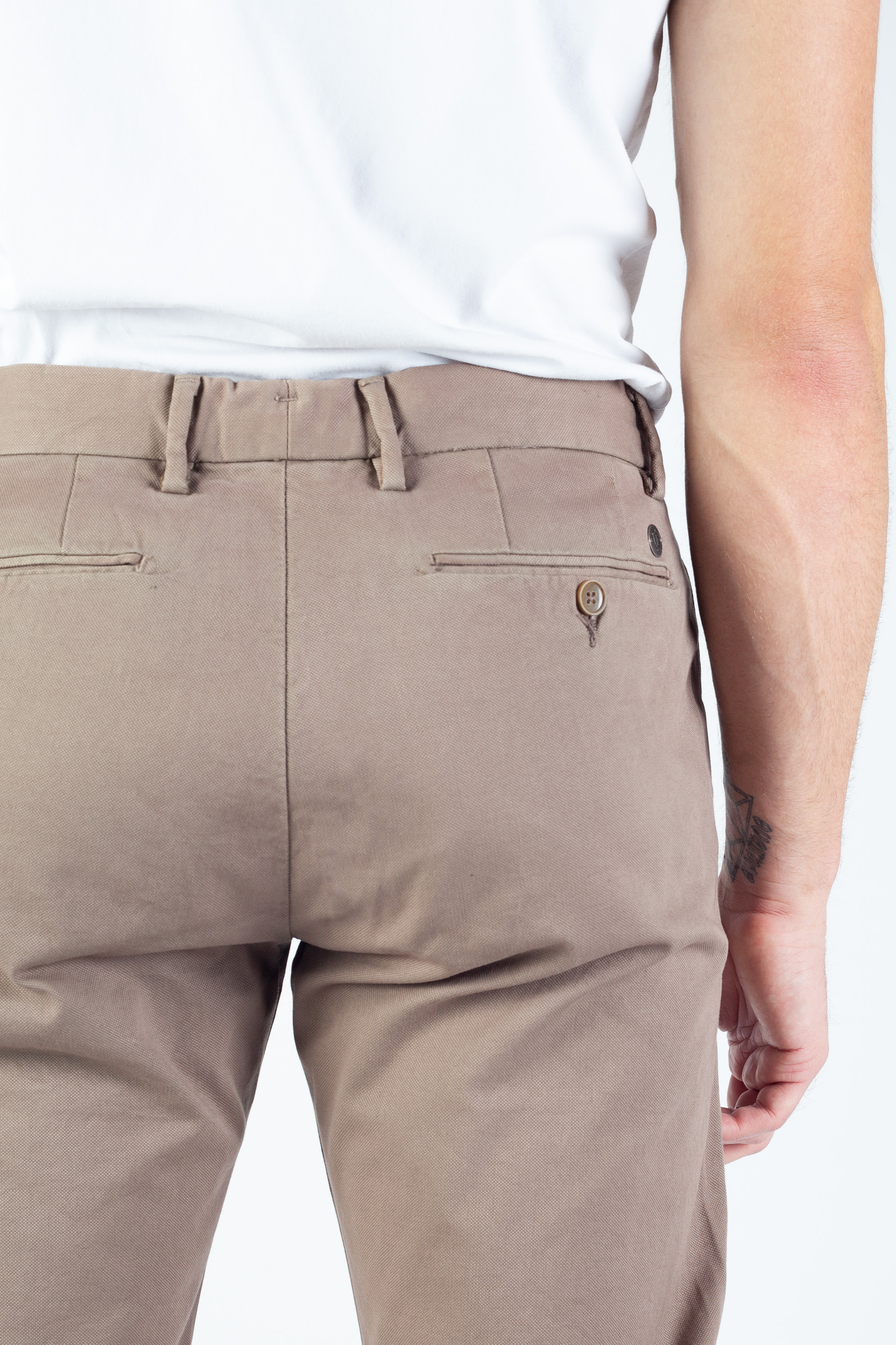 Klassiset housut FRAPPOLI 1007-MILANO-DARK-OLIVE