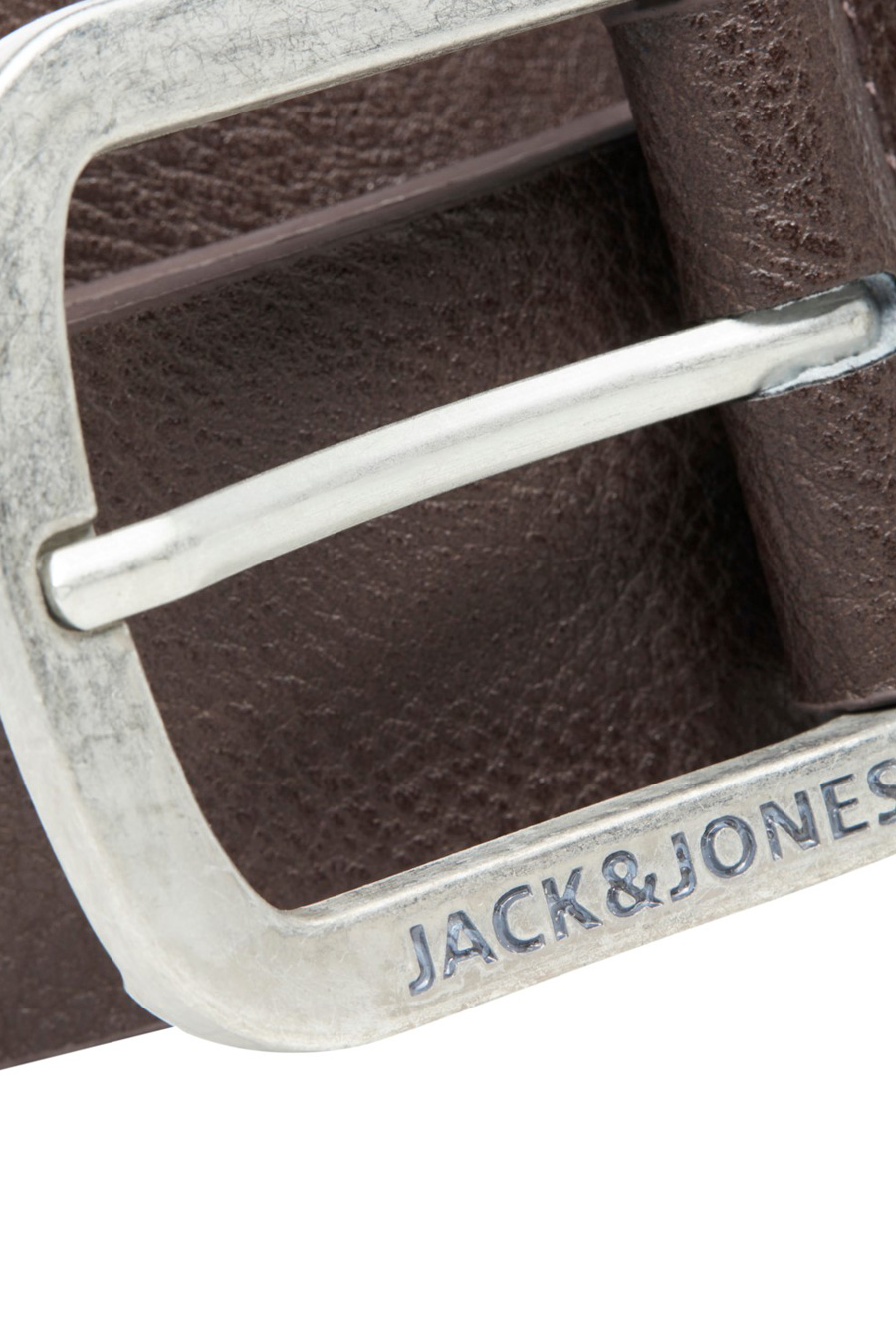 Nahkainen vyö JACK & JONES 12120697-BLACK-COFFEE