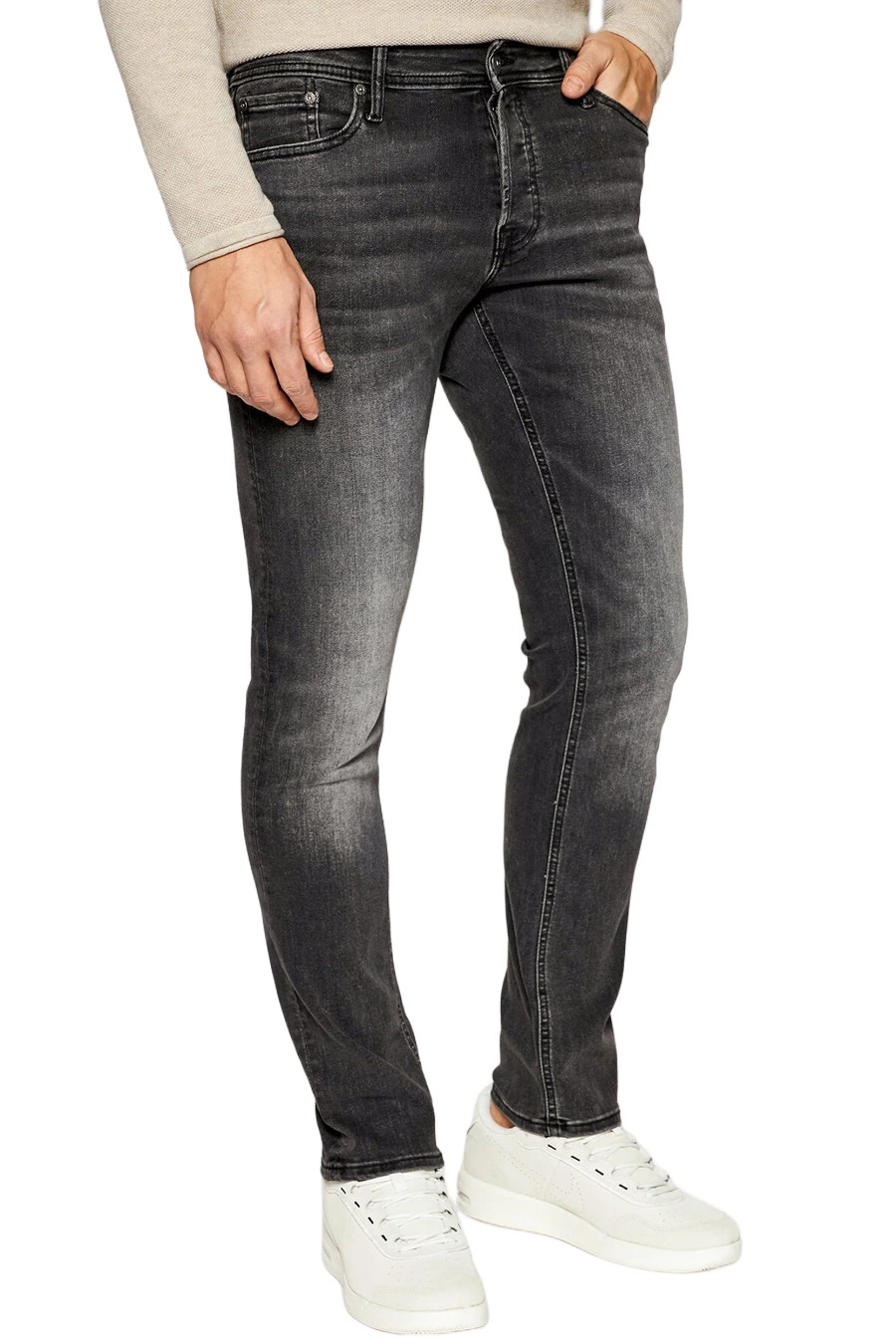 Farkut JACK & JONES 12159030-Black-Denim