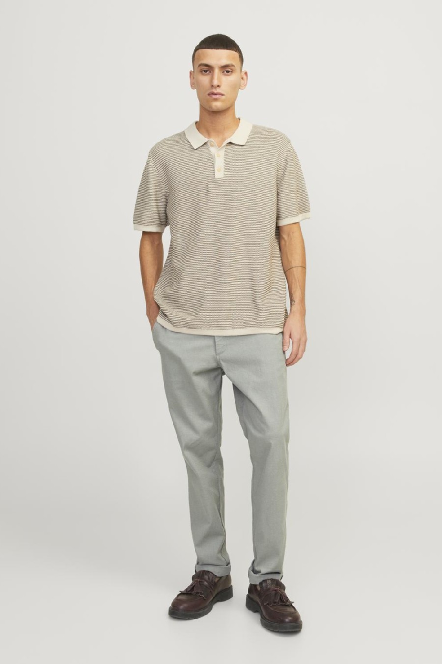 Klassiset housut JACK & JONES 12206198-Agave-Green