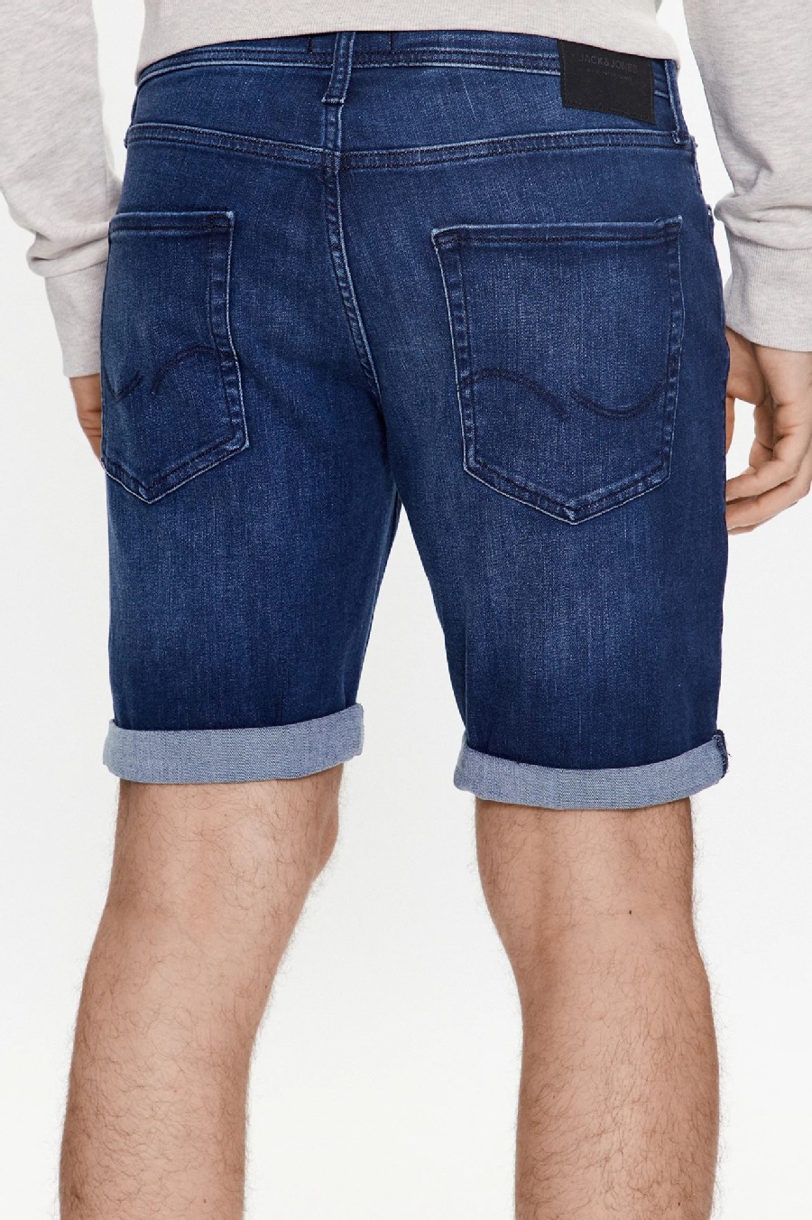 Farkkushortsit JACK & JONES 12225900-Blue-Denim