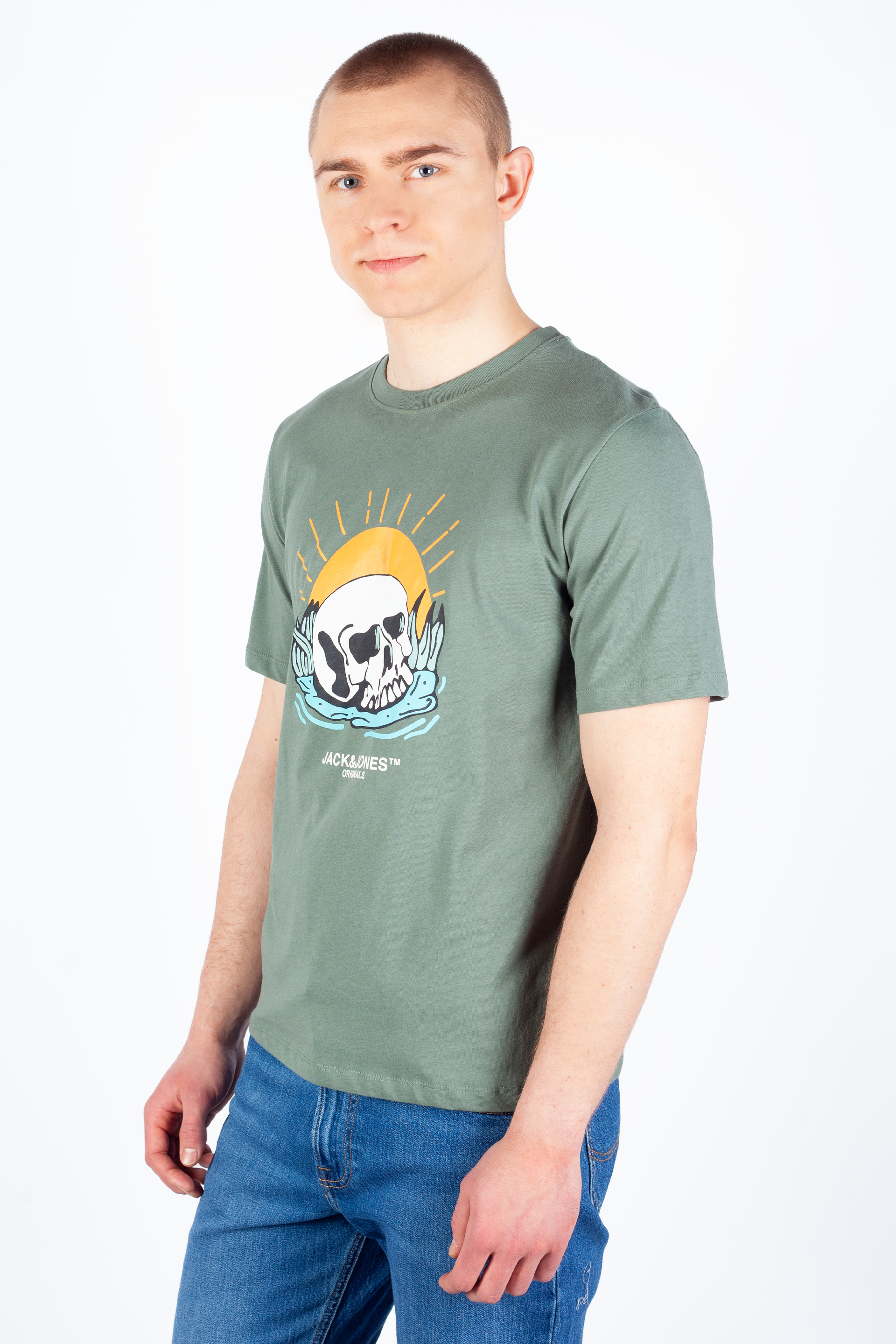 T-paita JACK & JONES 12255651-Laurel-Wreath