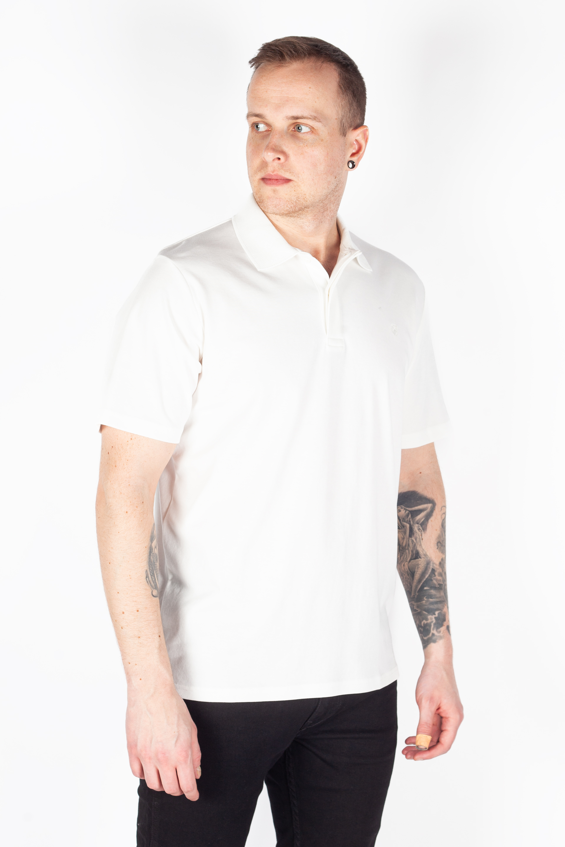 Polo paita JACK & JONES 12277617-Cloud-Dancer