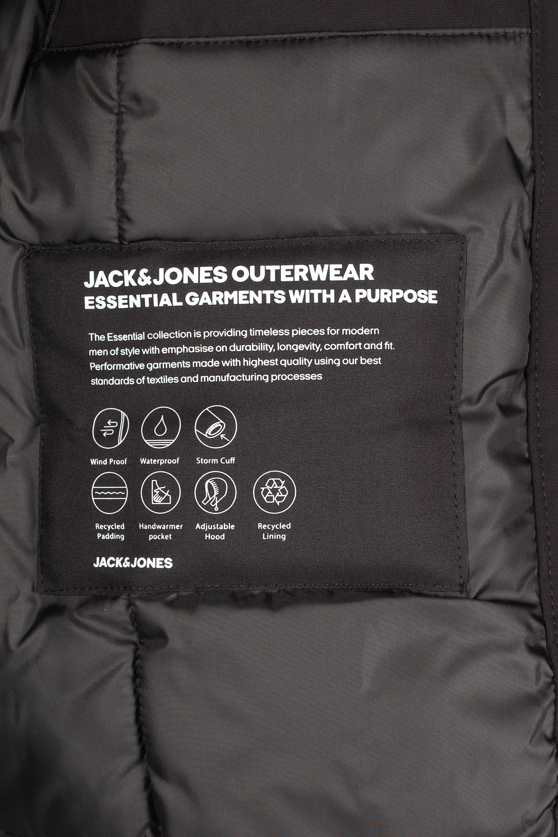 Talvitakki JACK & JONES 12278782-Black