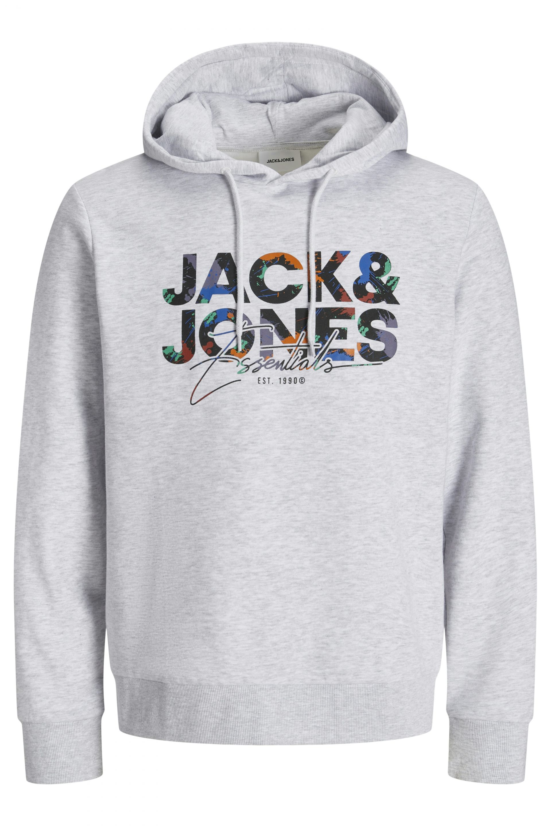 Huppari JACK & JONES 12279119-White-Melange