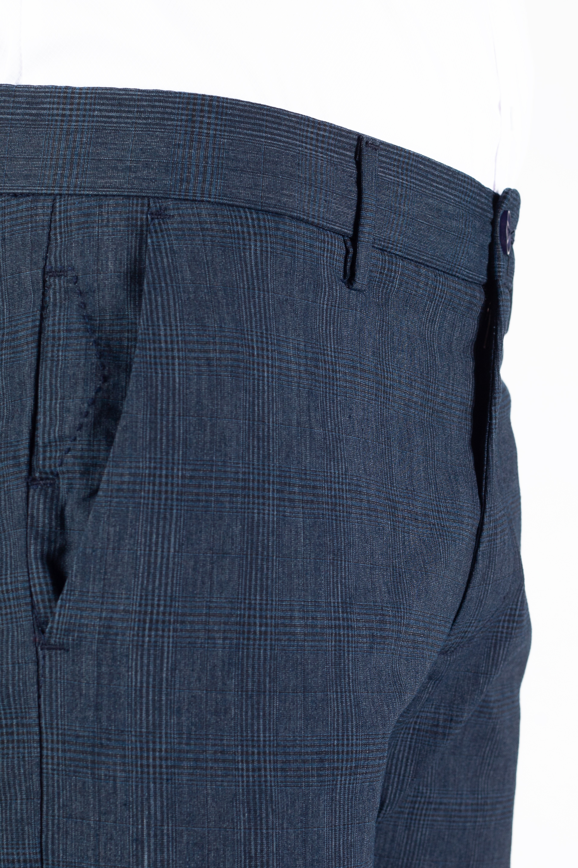 Klassiset housut FRAPPOLI 1350-TASEA-LACIVERT