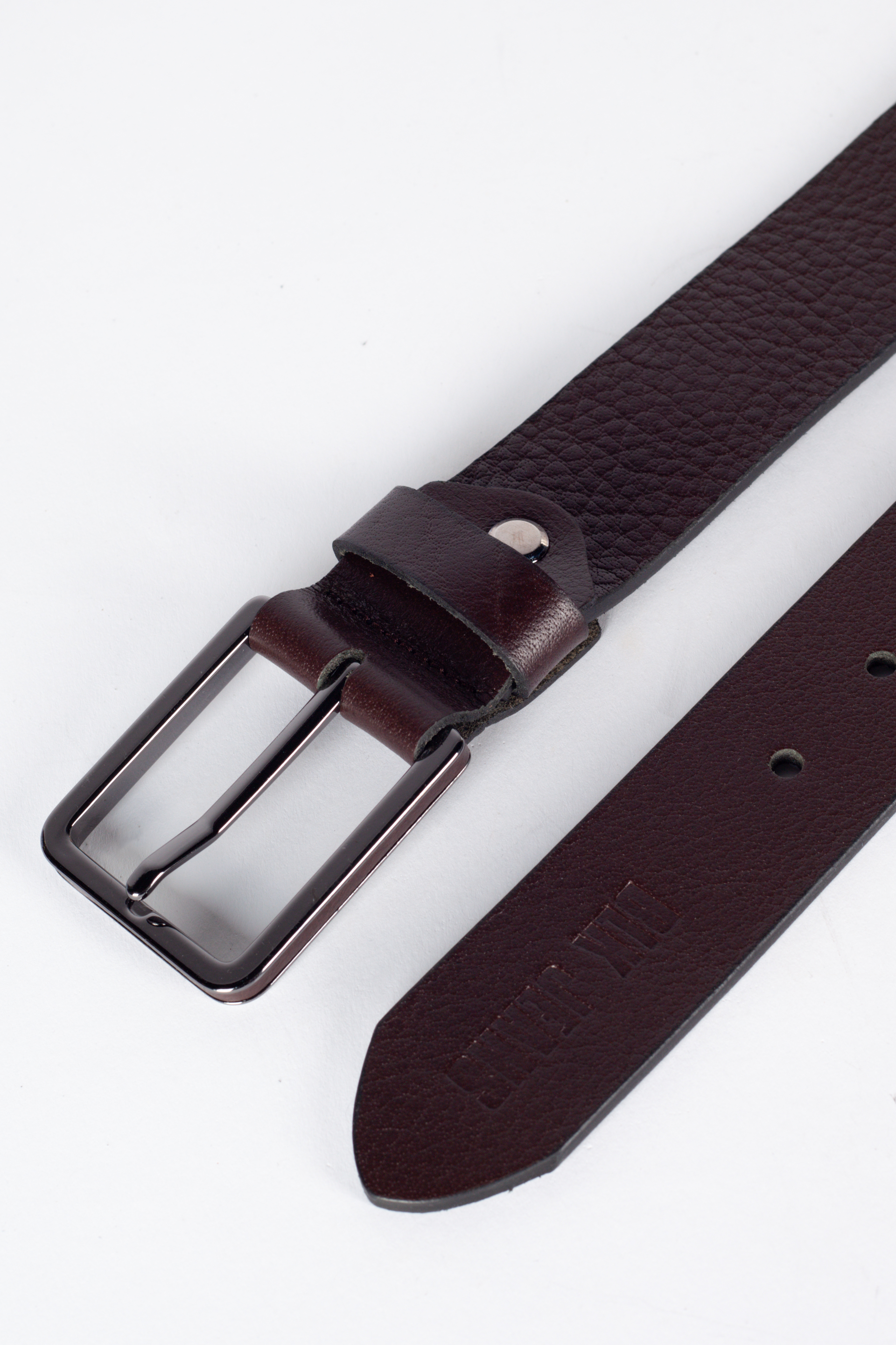 Nahkainen vyö BLK JEANS 360840-202-04