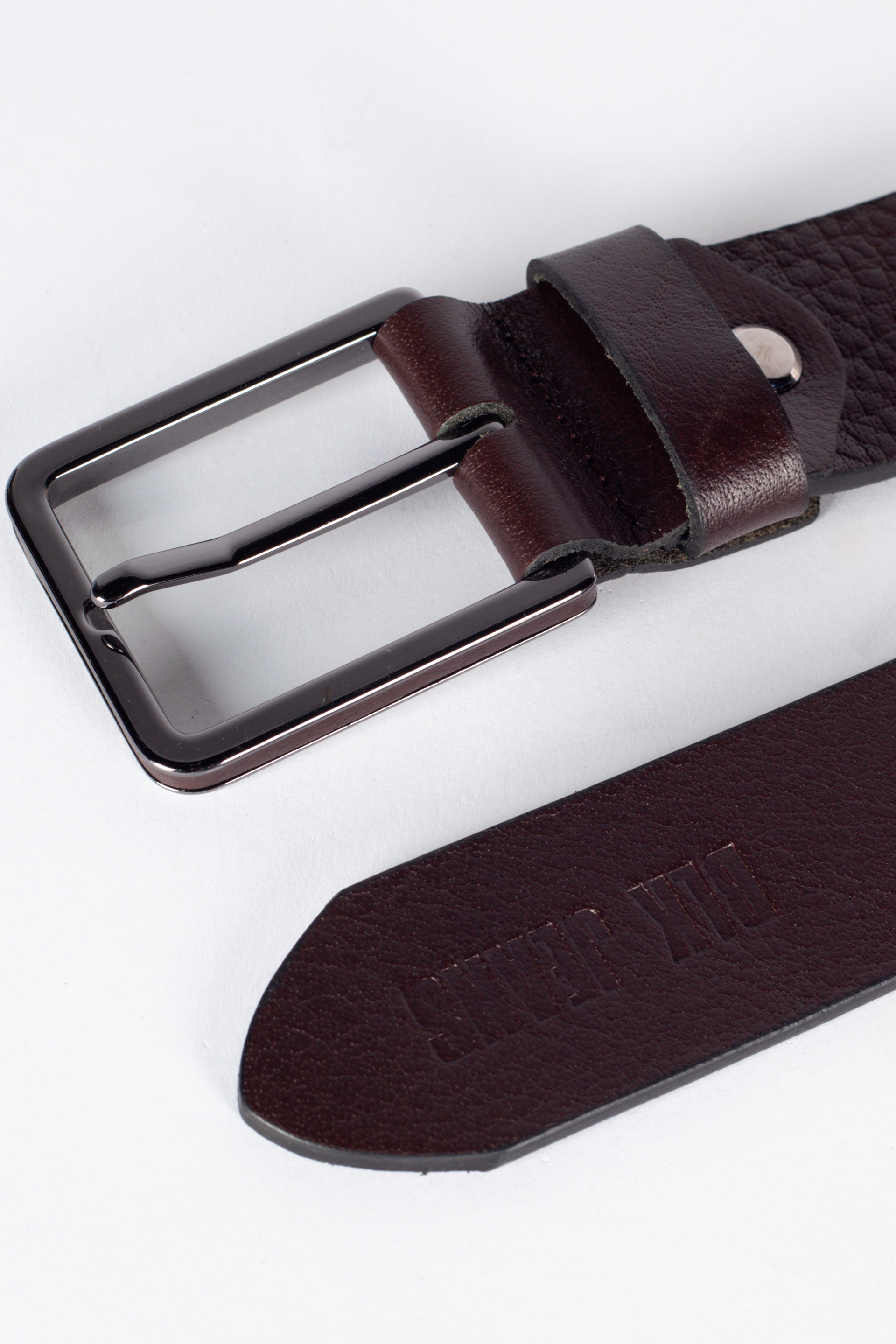 Nahkainen vyö BLK JEANS 360840-202-04