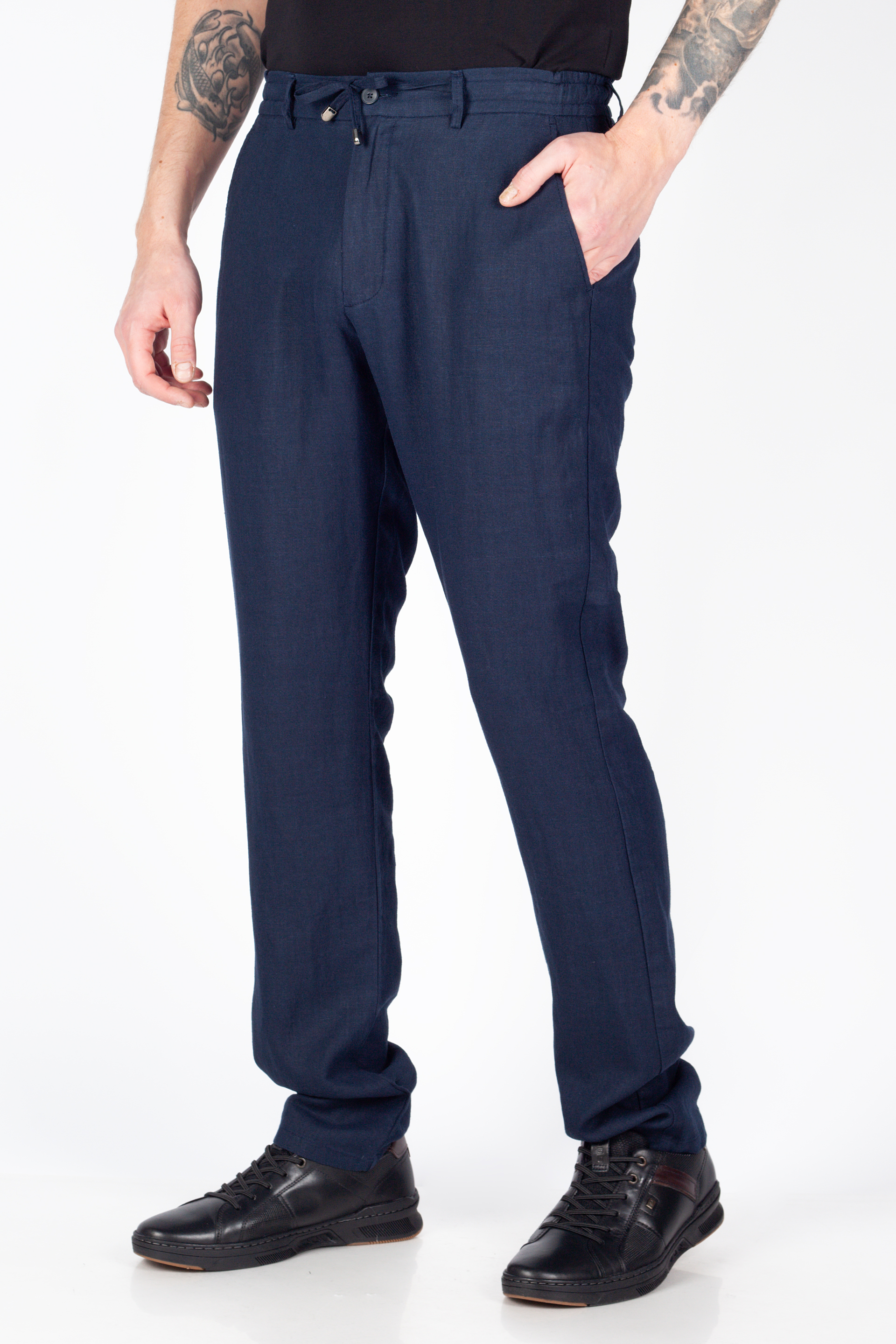 Pellavahousut BLK JEANS 8404-1069-105-201