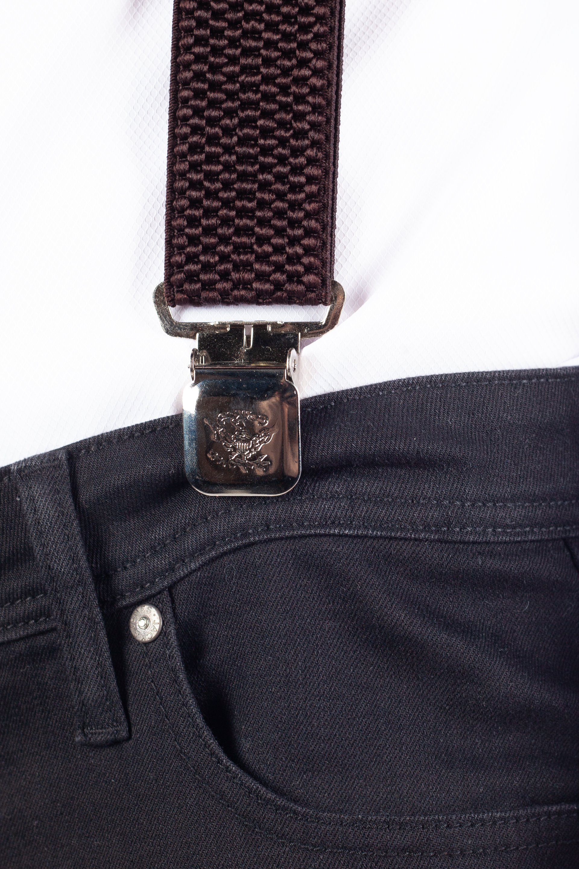 Henkselit X JEANS DMAX40-BROWN