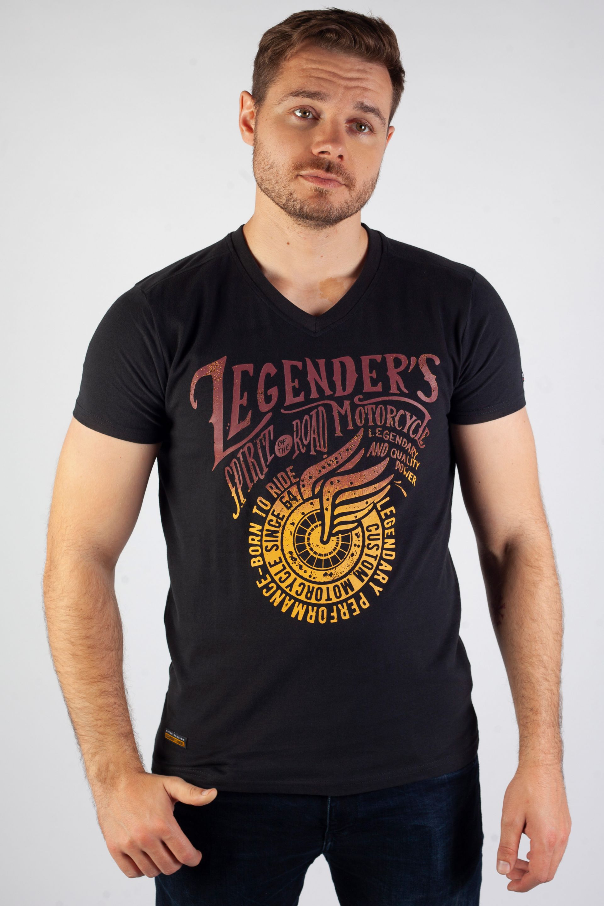 T-paita LEGENDERS HARTMAN-BLACK
