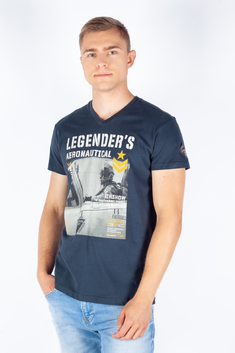 T-paita LEGENDERS HERRISSON-HUDSON-BLUE