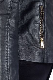 Nahkatakki MAURITIUS 1101-0730-black