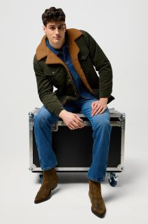 Denim-takki vuorilla WRANGLER 112371443