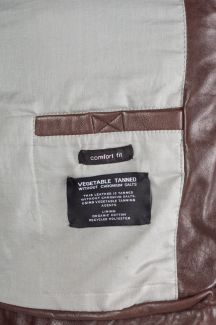 Nahkatakki MAURITIUS 1201-0687-chestnut