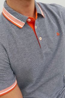 Polo paita JACK & JONES 12136668-Navy-Blazer